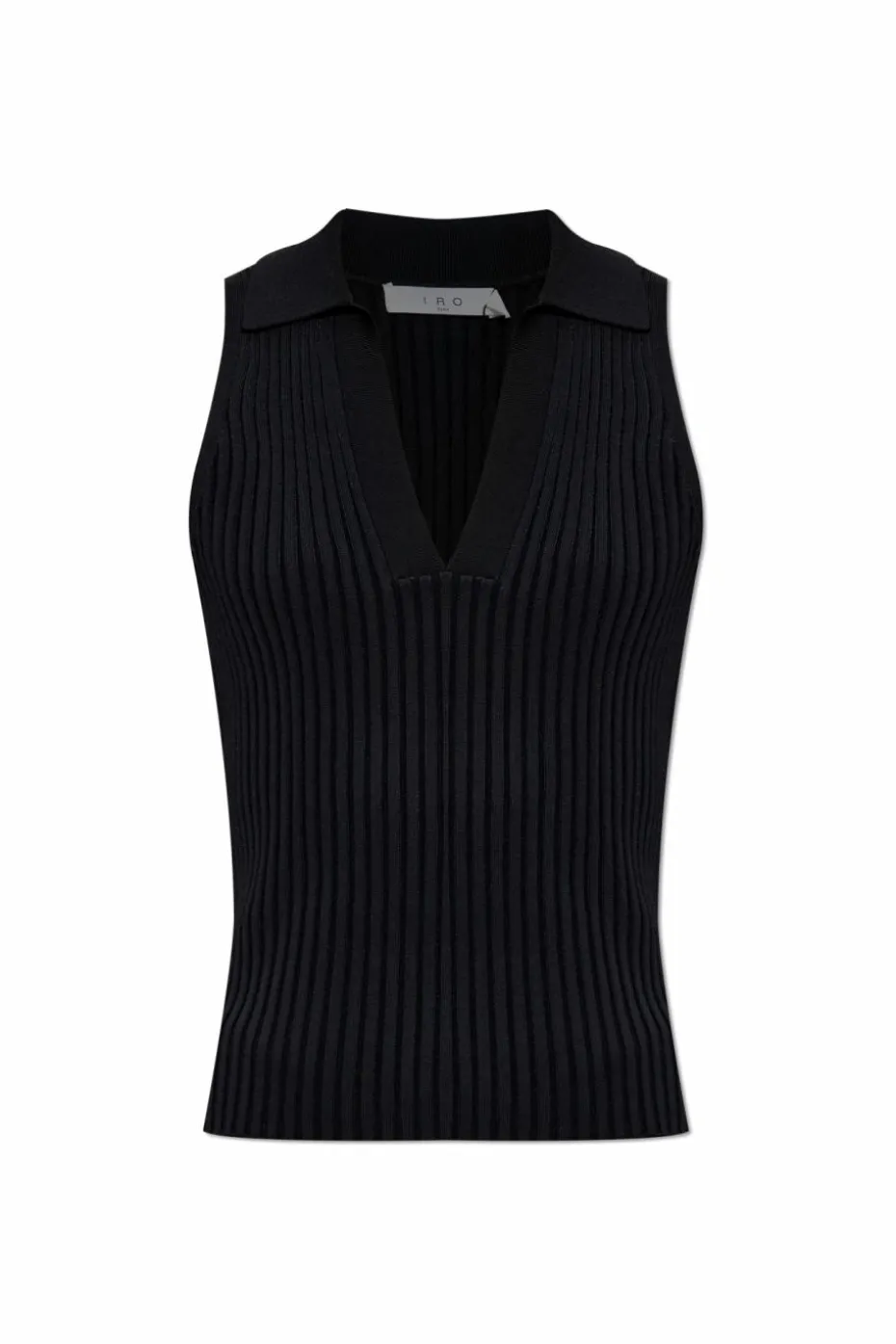 Iro CZARNY Top `Kenzie`