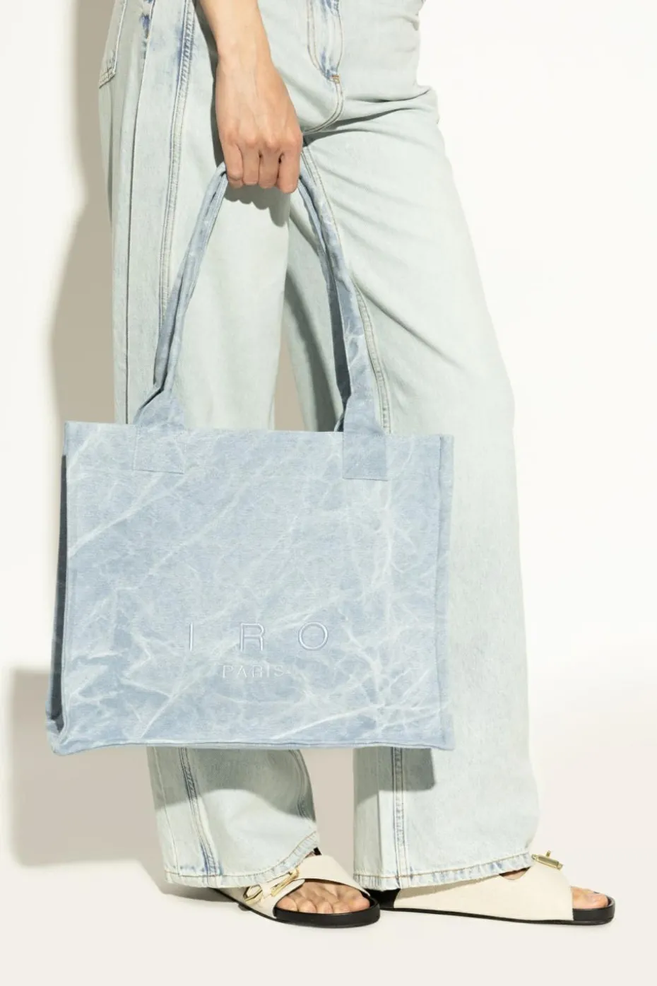 Iro jasnoniebieski Torba `Jane` typu `shopper`