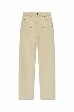 Isabel Marant beżowy Jeansy `Betiane`
