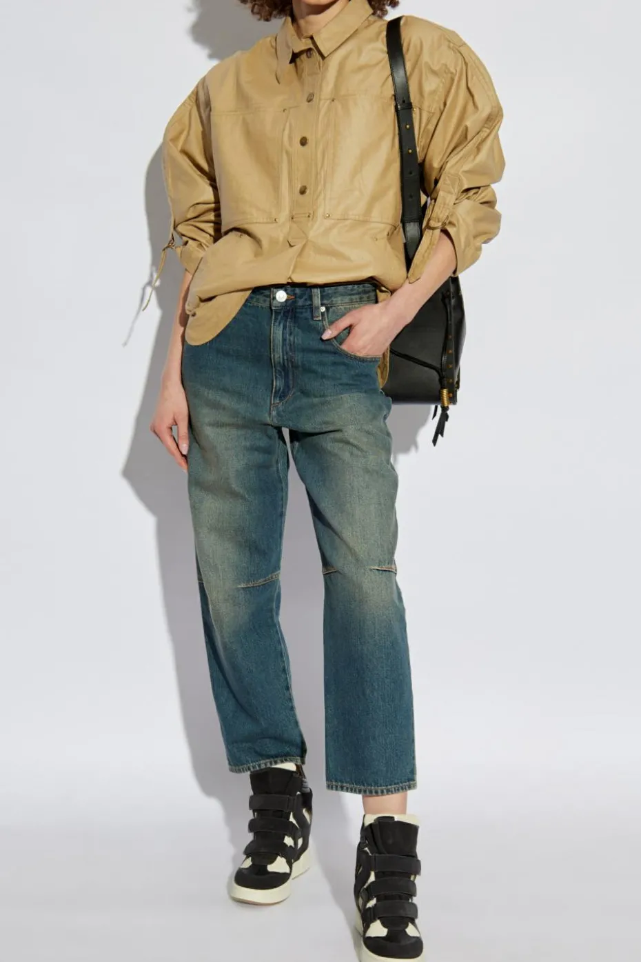 Isabel Marant beżowy Koszula `Florida`