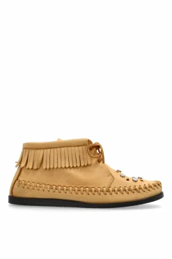 Isabel Marant beżowy Skórzane buty `Felsa`