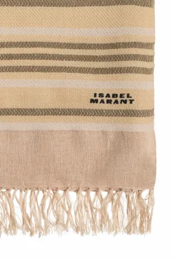 Isabel Marant beżowy Szal ‘Izali’