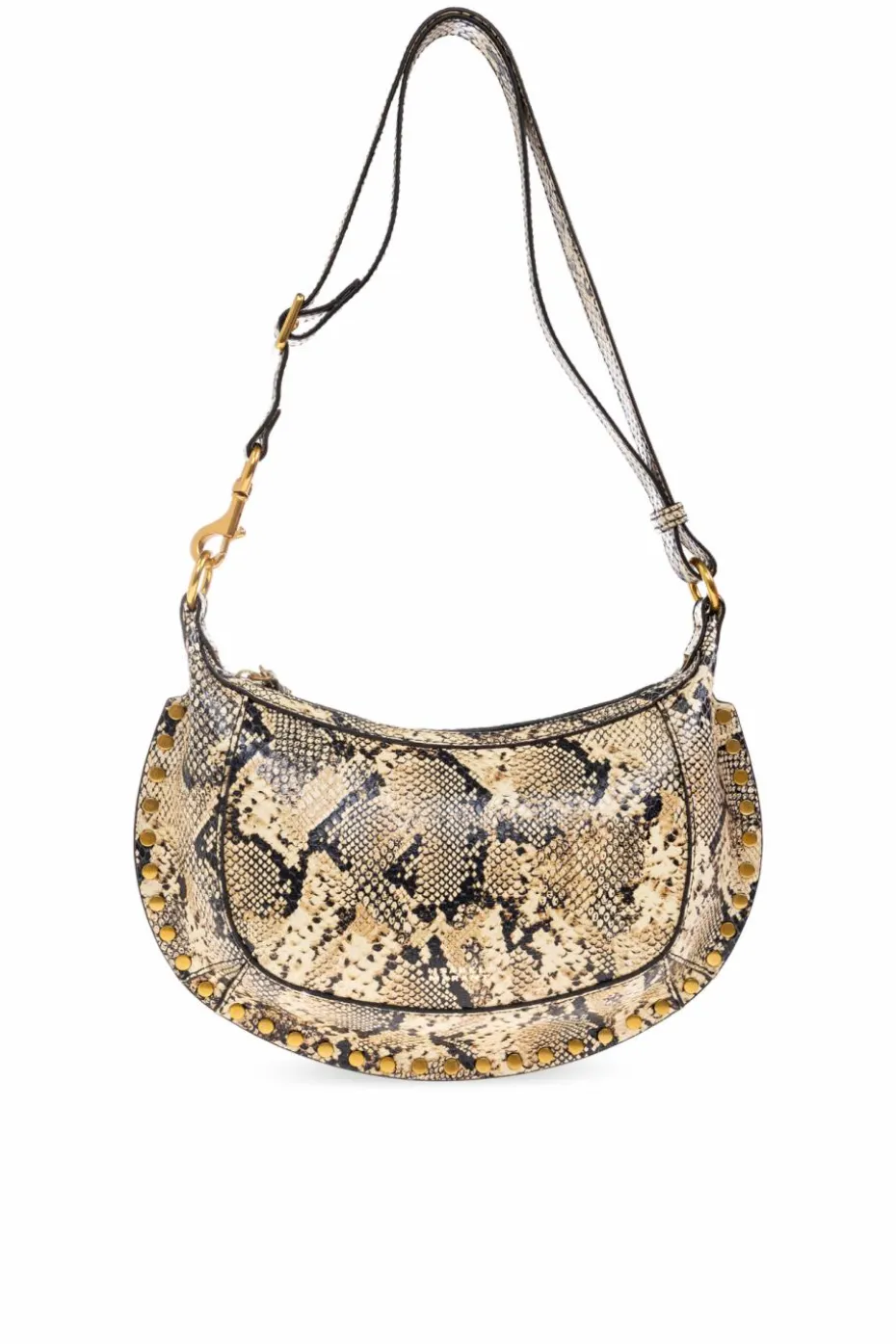 Isabel Marant beżowy Torba na ramię `Oskan Moon`