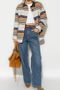 Isabel Marant BIAŁY T-shirt `Zaely`