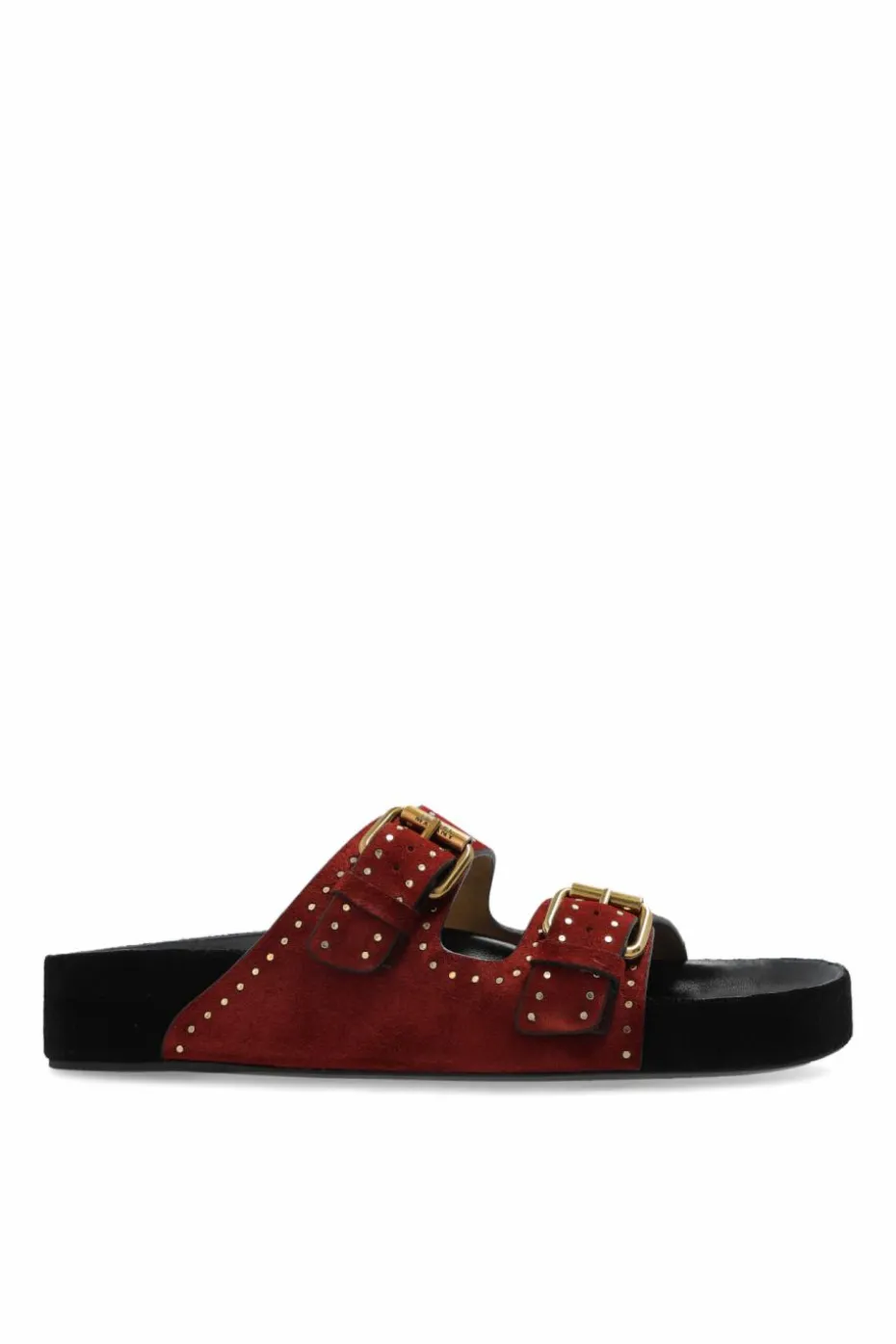 Isabel Marant BORDO Zamszowe klapki `Lennyo`