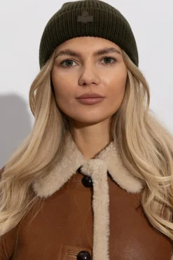 Isabel Marant BRĄZOWY Czapka `Bayle`