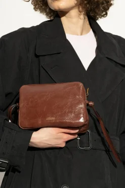 Isabel Marant BRĄZOWY Torba na ramię `Wardy`
