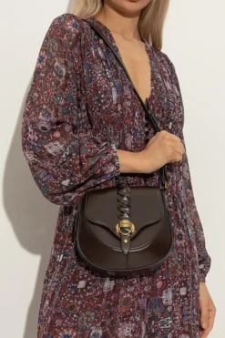 Isabel Marant BRĄZOWY Torba na ramię `Altay Small`