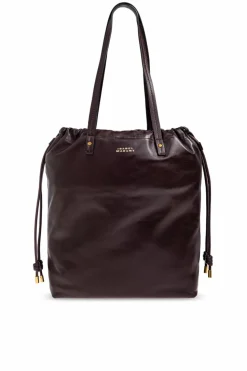 Isabel Marant BRĄZOWY Torba `Silven` typu `shopper`