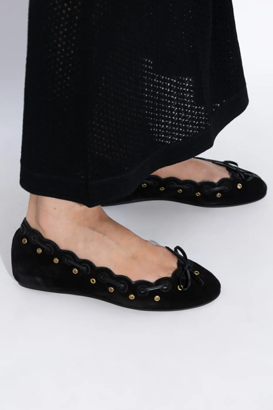 Isabel Marant CZARNY Baleriny `Balfy`