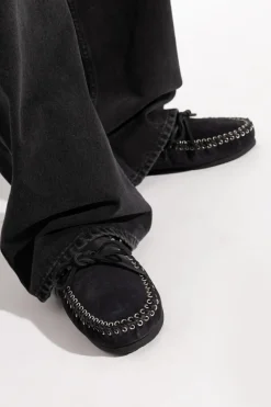 Isabel Marant CZARNY Buty `Fitza` typu `loafers`