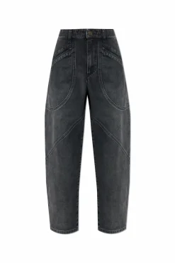 Isabel Marant CZARNY Jeansy `Catarina`
