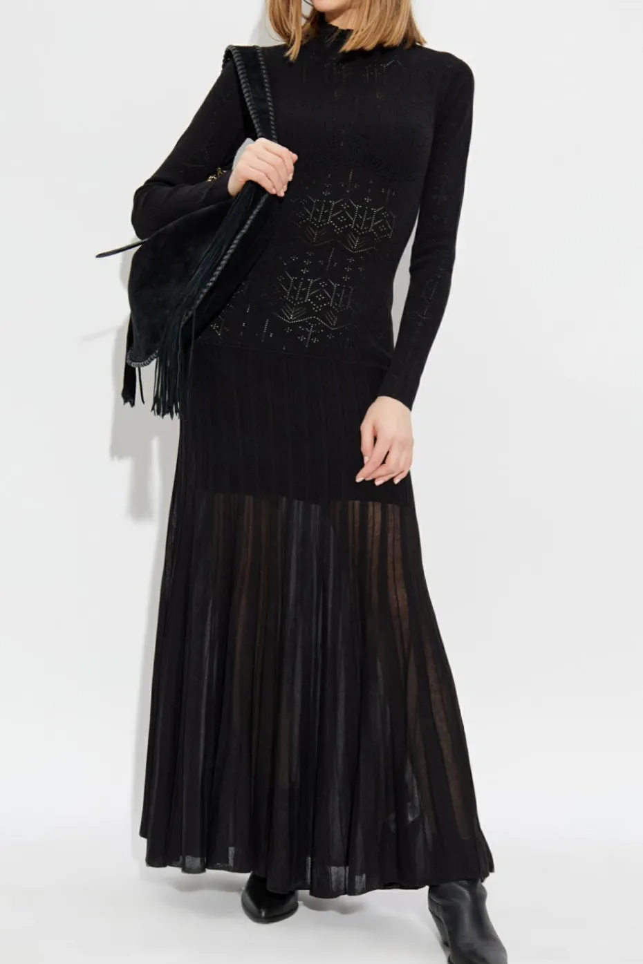 Isabel Marant CZARNY Sukienka `Gisole`