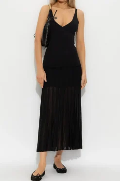 Isabel Marant CZARNY Sukienka `Velma`