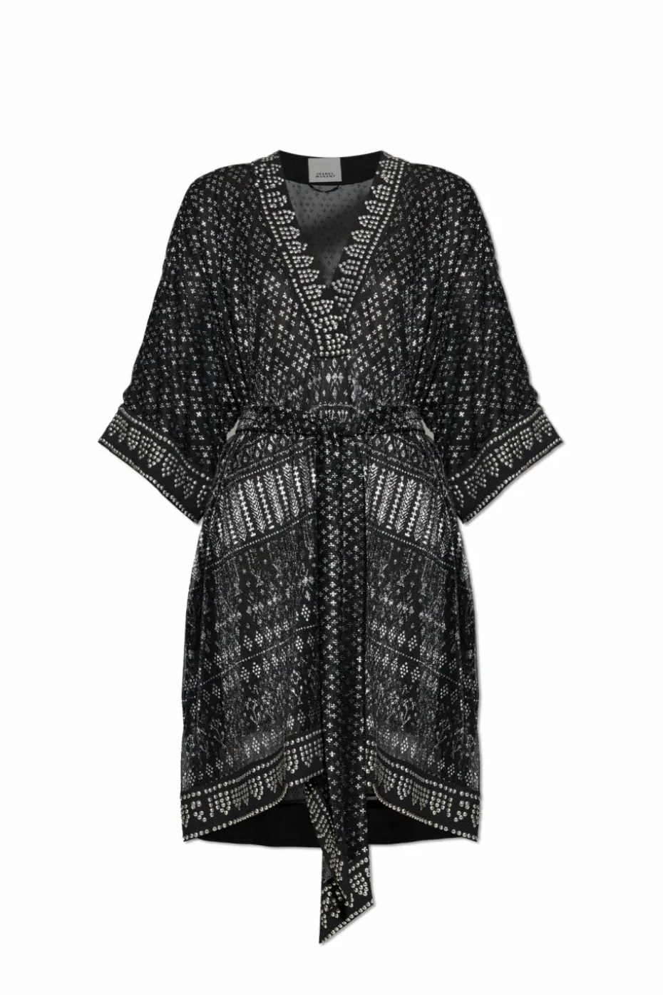 Isabel Marant CZARNY Sukienka `Nawel`