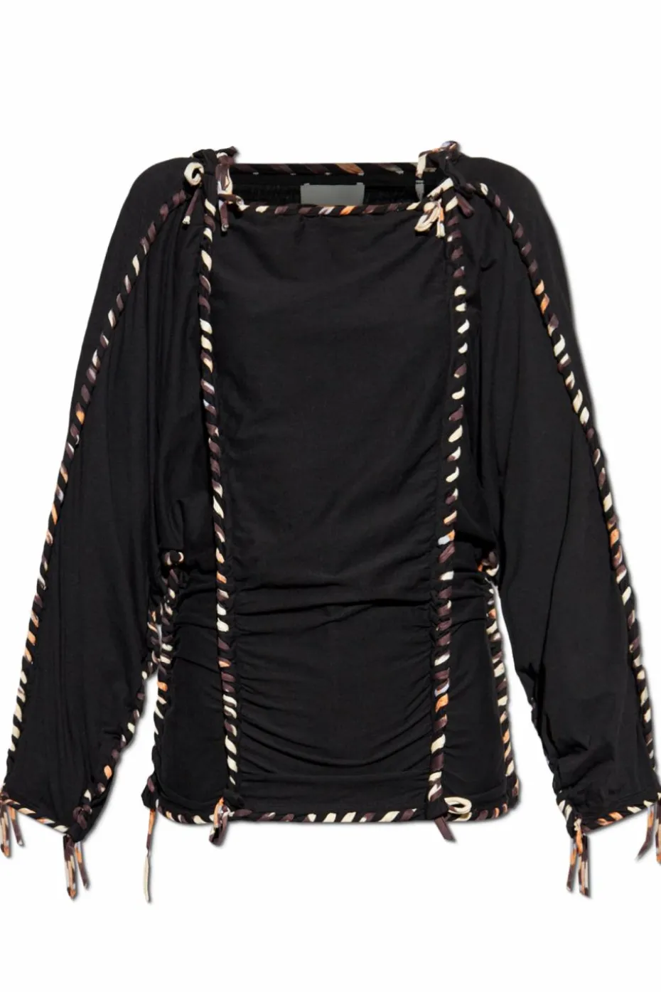 Isabel Marant CZARNY Top `Zaolia`