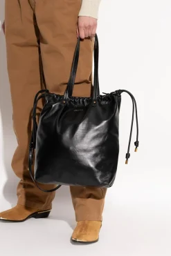 Isabel Marant CZARNY Torba `Silven` typu `shopper`