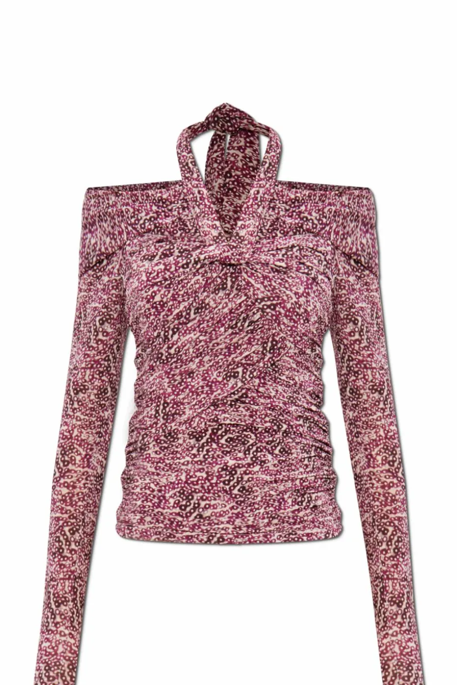 Isabel Marant FIOLETOWY Top `Vonda`