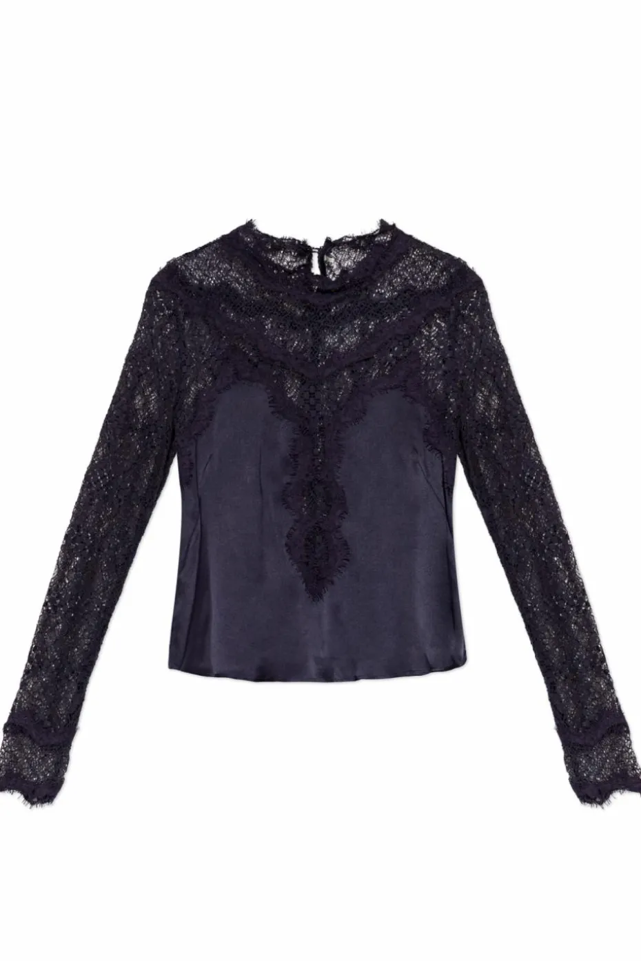 Isabel Marant GRANATOWY Top `Diem`