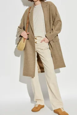 Isabel Marant kremowy Jeansy `Brinley`
