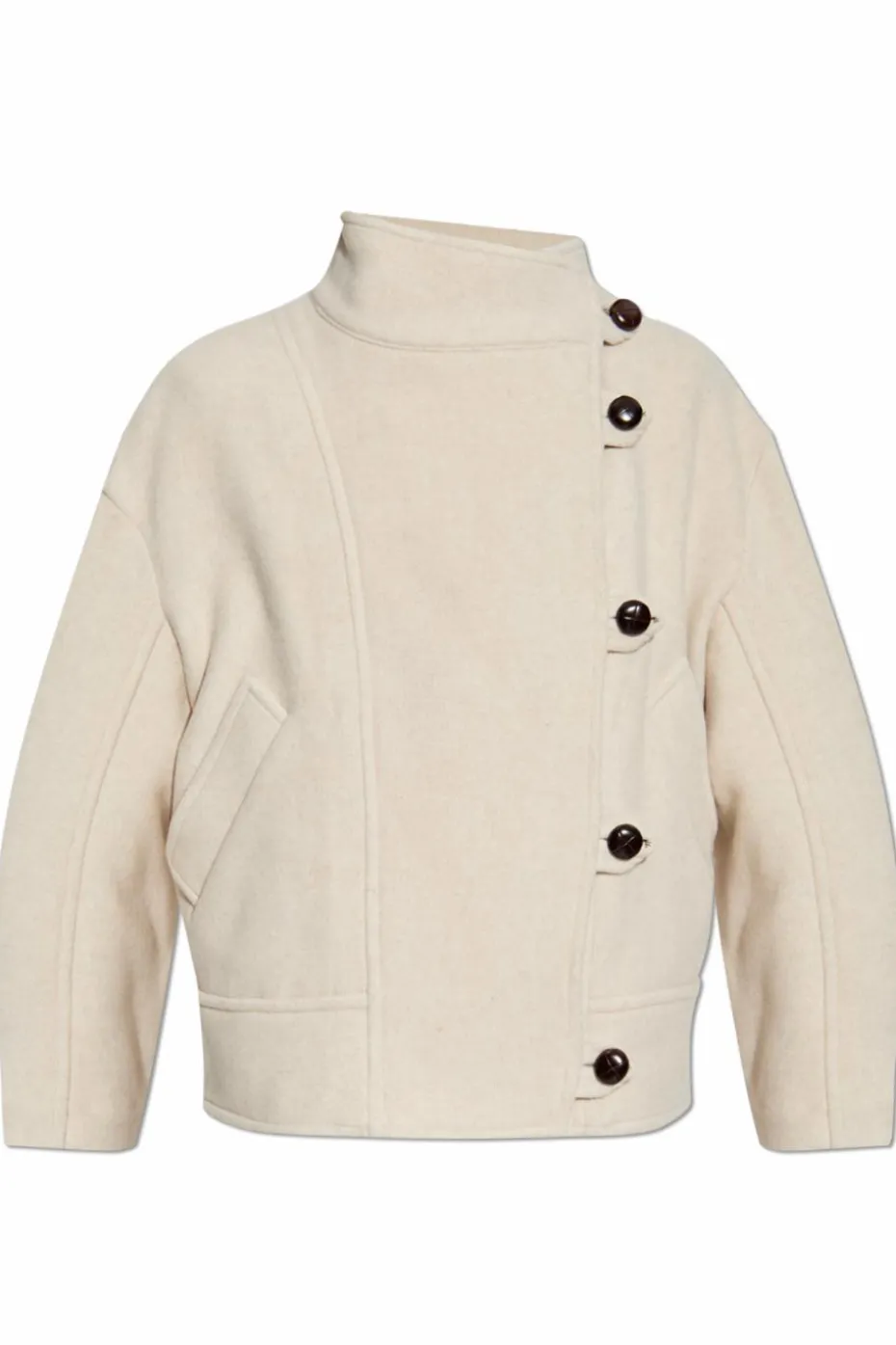 Isabel Marant kremowy Kurtka `Hanis`