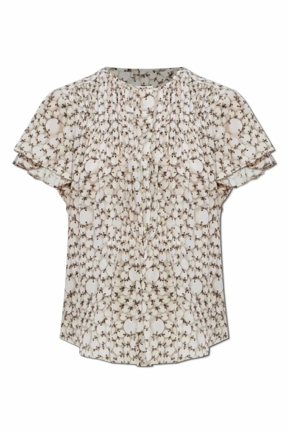 Isabel Marant kremowy Top `Synda`