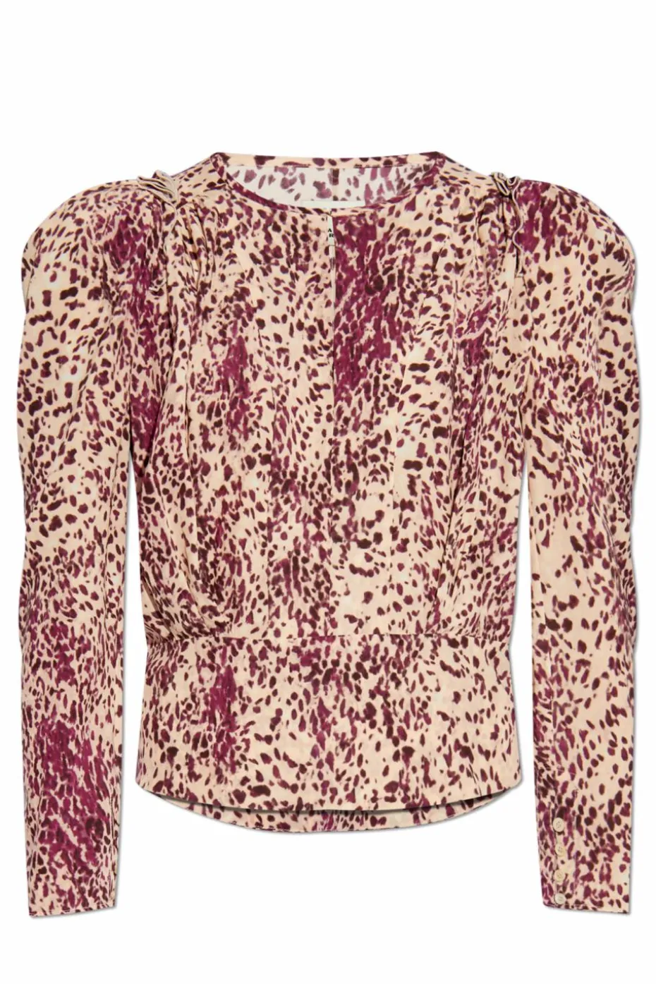 Isabel Marant MULTIKOLOR Jedwabny top `Oris`