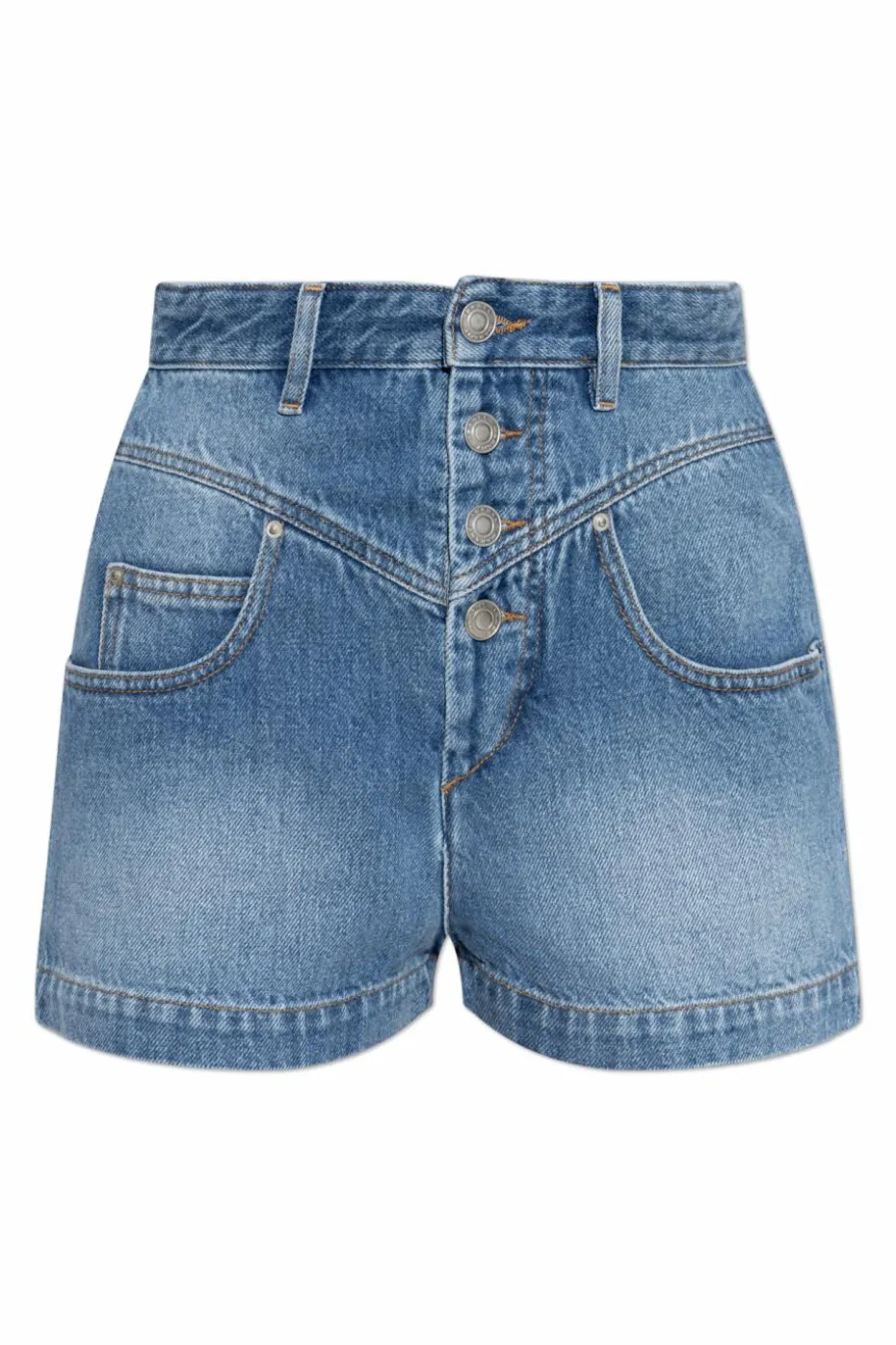 Isabel Marant NIEBIESKI Jeansowe szorty `Jovany`