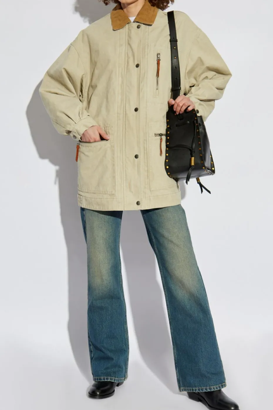 Isabel Marant NIEBIESKI Jeansy `Belvira`