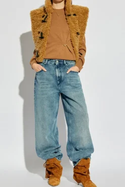 Isabel Marant NIEBIESKI Jeansy `Joanny`