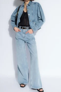 Isabel Marant NIEBIESKI Jeansy ‘Lemony’