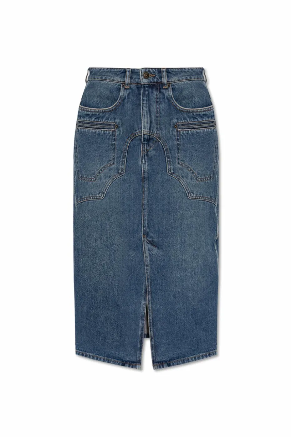 Isabel Marant NIEBIESKI Jeansowa spódnica `Britt`