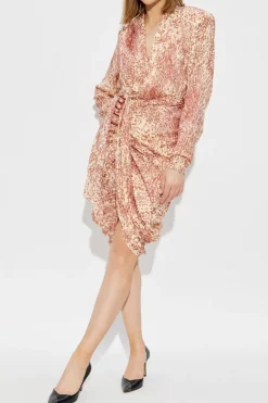 Isabel Marant RÓŻOWY Sukienka `Cleora`