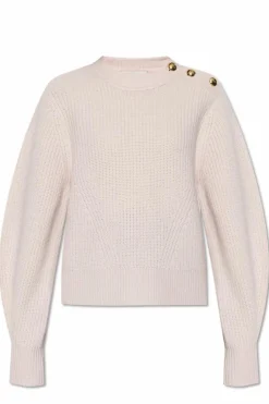Isabel Marant RÓŻOWY Sweter `Nolly`