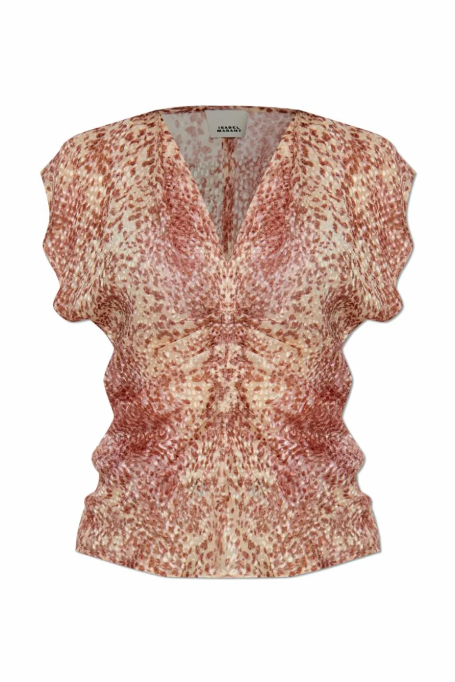 Isabel Marant RÓŻOWY Top `Lonea`