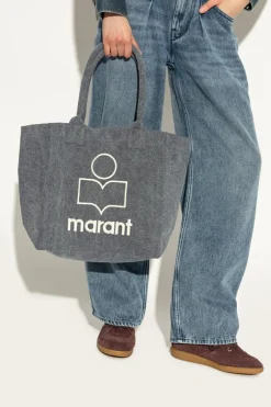 Isabel Marant SZARY Torba `Yenky Small` typu `shopper`