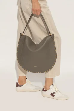 Isabel Marant ZIELONY Torba na ramię `Oskan Hobo`