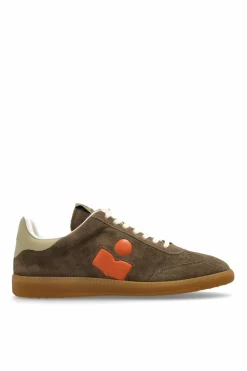 Isabel Marant ZIELONY Zamszowe buty sportowe `Bryce`