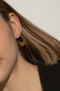 Isabel Marant ZŁOTY Kolczyki `Small Tu`