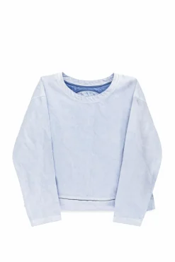Issey Miyake jasnoniebieski Torba z możliwością noszenia jako top