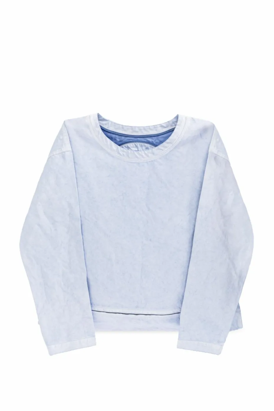 Issey Miyake jasnoniebieski Torba z możliwością noszenia jako top