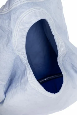 Issey Miyake jasnoniebieski Torba z możliwością noszenia jako top