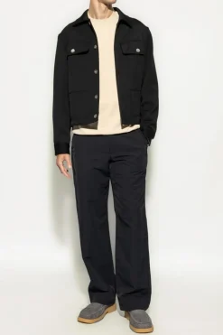 Jacquemus beżowy Bluza z logo