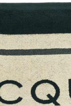 Jacquemus beżowy Ręcznik z logo