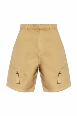 Jacquemus beżowy Szorty ‘Marrone’ typu ‘cargo’