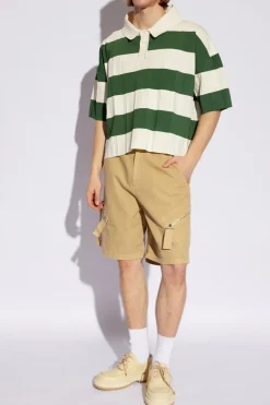 Jacquemus beżowy Szorty ‘Marrone’ typu ‘cargo’