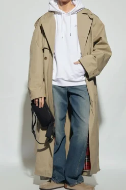 Jacquemus BIAŁY Bluza z logo ‘Brode’