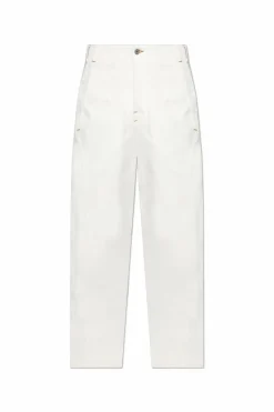 Jacquemus BIAŁY Spodnie `Scala`