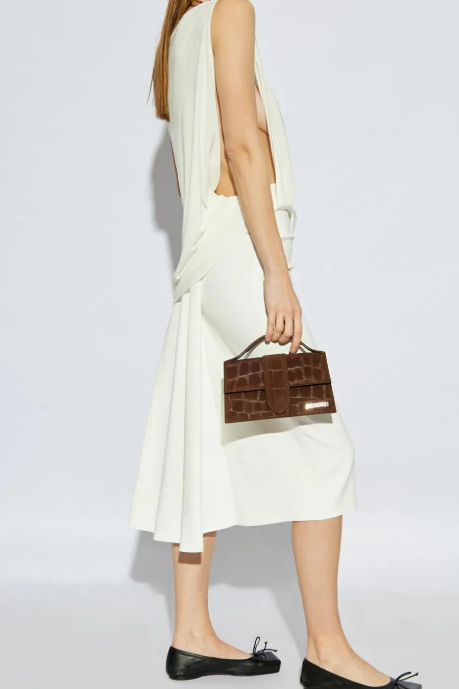 Jacquemus BIAŁY Top `Peplo`