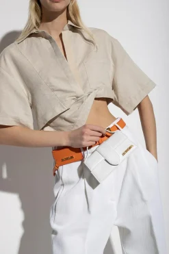 Jacquemus BIAŁY Torba na ramię ‘Le Bambino’